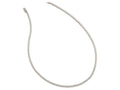 FJC Finejewelers 925 Sterling Silver Fancy Necklace 2.5mm CZ's 18in 163 Stone 18 Inches