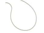 FJC Finejewelers 925 Sterling Silver Fancy Necklace Rhodium Plated CZ 36in Necklace 36 Inches