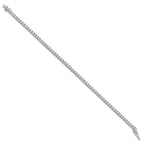 FJC Finejewelers 925 Sterling Silver CZ Tennis Bracelet  2.3mm CZ 71 Stone 7 Inches x 2.85 mm