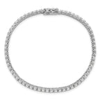 FJC Finejewelers 925 Sterling Silver CZ Tennis Bracelet 2.5mm CZ 64 Stone 7 Inches x 3.3 mm