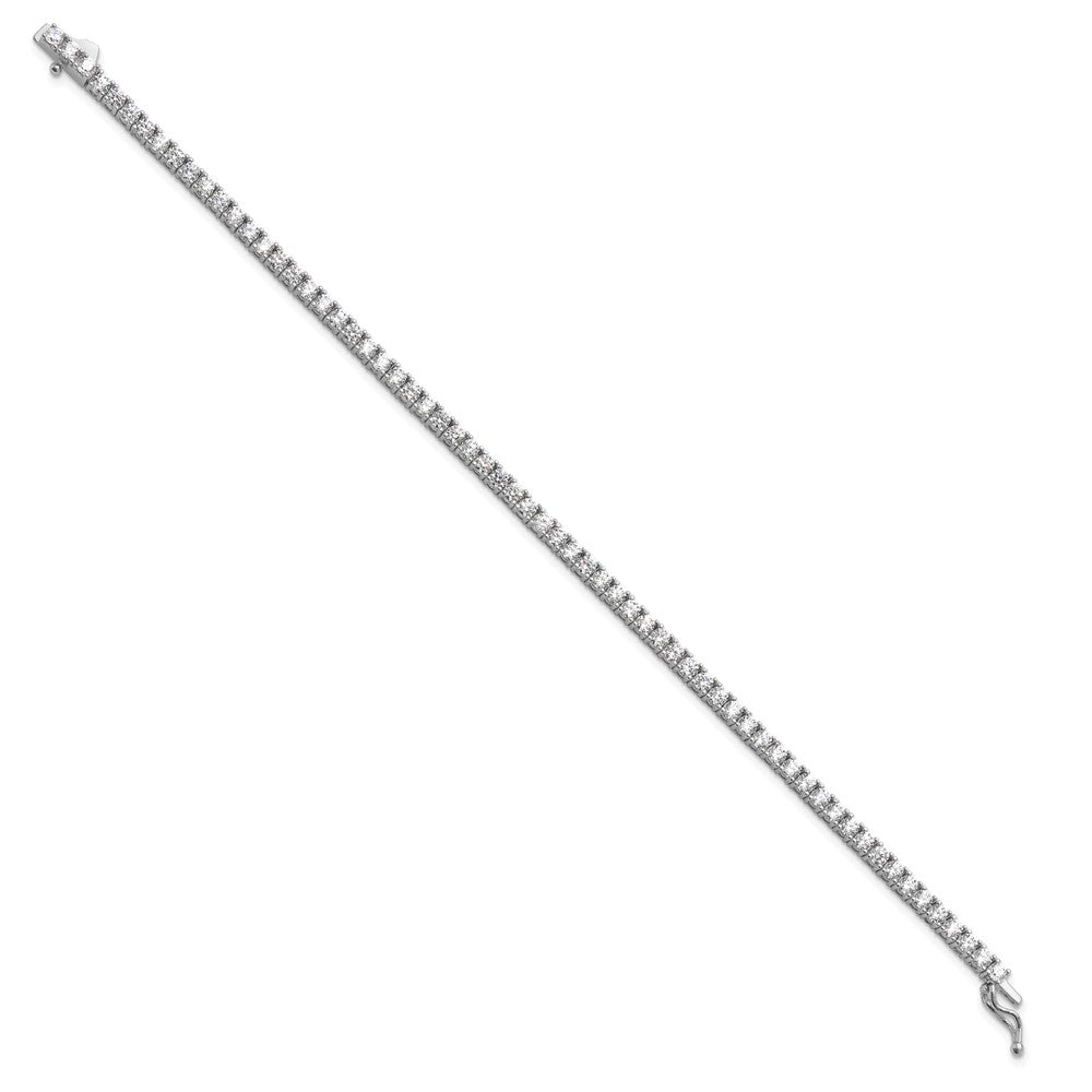 FJC Finejewelers 925 Sterling Silver CZ Tennis Bracelet 2.5mm CZ 64 Stone 7 Inches x 3.3 mm