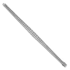 FJC Finejewelers 925 Sterling Silver CZ Tennis Bracelet  CZ 3 Strand 117 Stone 8 Inches x 9.76 mm