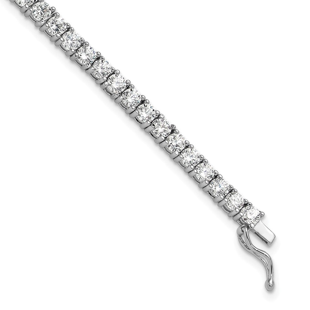 FJC Finejewelers 925 Sterling Silver CZ Tennis Bracelet  3mm CZ 54 Stone 7 Inches x 3.52 mm
