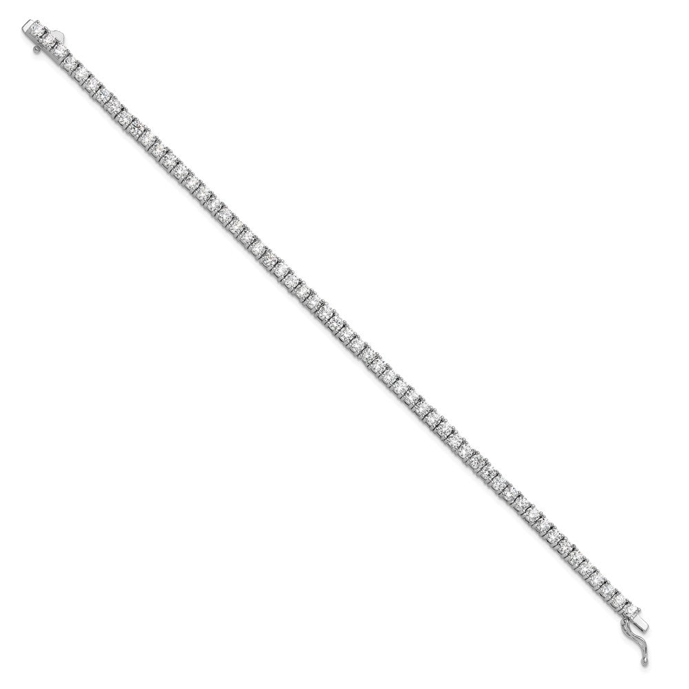FJC Finejewelers 925 Sterling Silver CZ Tennis Bracelet  3mm CZ 54 Stone 7 Inches x 3.52 mm