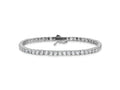 FJC Finejewelers 925 Sterling Silver CZ Tennis Bracelet  3mm CZ 54 Stone 7 Inches x 3.52 mm