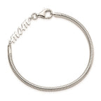 FJC Finejewelers 925 Sterling Silver Bracelets with Station MOM Bracelet 7.5 Inches x 2.85 mm