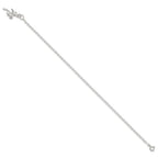 FJC Finejewelers 925 Sterling Silver Hand Made Link Palm Tree Anklet 9 Inches x 12 mm