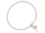 FJC Finejewelers 925 Sterling Silver Hand Made Link Palm Tree Anklet 9 Inches x 12 mm