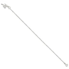 FJC Finejewelers 925 Sterling Silver Hand Made Other Chain Palm Tree Anklet 9 Inches x 12 mm