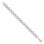 FJC Finejewelers 925 Sterling Silver Polished Fancy Link Bracelet 7.5 Inches x 9.75 mm