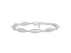 FJC Finejewelers 925 Sterling Silver Fancy Polished Link with 1 in ext. Bracelet 8 Inches x 5.6 mm