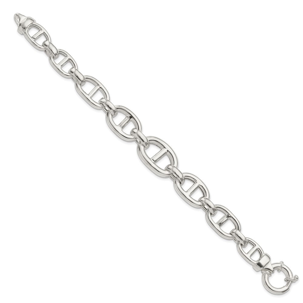 FJC Finejewelers 925 Sterling Silver Polished Fancy Link Bracelet 7.75 Inches x 16.44 mm