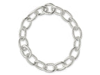 FJC Finejewelers 925 Sterling Silver Rhodium Plated Polished Fancy Link Bracelet 7 Inches x 9.15 mm