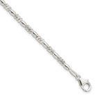 FJC Finejewelers 925 Sterling Silver Bright Cut Beaded with 1 in ext. Bracelet 8.5 Inches x 3.21 mm