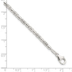 FJC Finejewelers 925 Sterling Silver Bright Cut Beaded with 1 in ext. Bracelet 8.5 Inches x 3.21 mm