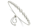FJC Finejewelers 925 Sterling Silver Adjustable and Stretch and Wrap Beaded Adjustable Bracelet 7.2 mm