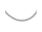 FJC Finejewelers 925 Sterling Silver Fancy Necklace  Round Halo CZ Necklace 17 Inches x 6.35 mm