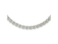 FJC Finejewelers 925 Sterling Silver Polished Spiga Necklace 18 Inches x 5.65 mm