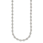 FJC Finejewelers 925 Sterling Silver Polished Fancy Link Necklace 18 Inches x 5 mm