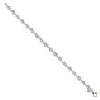 FJC Finejewelers 925 Sterling Silver Polished Fancy Link Bracelet 7.5 Inches x 5.57 mm