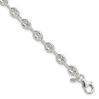 FJC Finejewelers 925 Sterling Silver Polished Fancy Link Bracelet 7.5 Inches x 5.57 mm