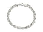 FJC Finejewelers 925 Sterling Silver Polished Fancy Link Bracelet 7.5 Inches x 4.93 mm