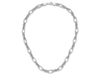 FJC Finejewelers 925 Sterling Silver Polished Fancy Link 18in Necklace 18 Inches x 7 mm