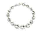 FJC Finejewelers 925 Sterling Silver Polished Fancy Link 7.5in Bracelet 7.5 Inches x 10.14 mm