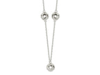 FJC Finejewelers 925 Sterling Silver Fancy Love Knot Necklace 16 Inches x 10 mm