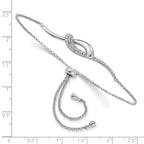 FJC Finejewelers 925 Sterling Silver Adjustable and Stretch and Wrap  CZ Fancy Bar Adjustable Bracelet 43.35 mm