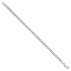 FJC Finejewelers 925 Sterling Silver Hand Made 4.8mm Fancy Link Bracelet 8.5 Inches x 4.9 mm