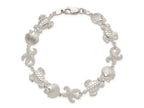 FJC Finejewelers 925 Sterling Silver Bracelets with Station  Turtle,Shell,Starfish Bracelet 7.5 Inches