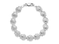 FJC Finejewelers 925 Sterling Silver Bracelets with Station  Polished Scallop Shell Bracelet 7.5 Inches