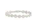 FJC Finejewelers 925 Sterling Silver Bracelets with Station  Sand Dollar and Shell Bracelet 7.25 Inches
