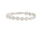 FJC Finejewelers 925 Sterling Silver Bracelets with Station  Sand Dollar and Shell Bracelet 7.25 Inches