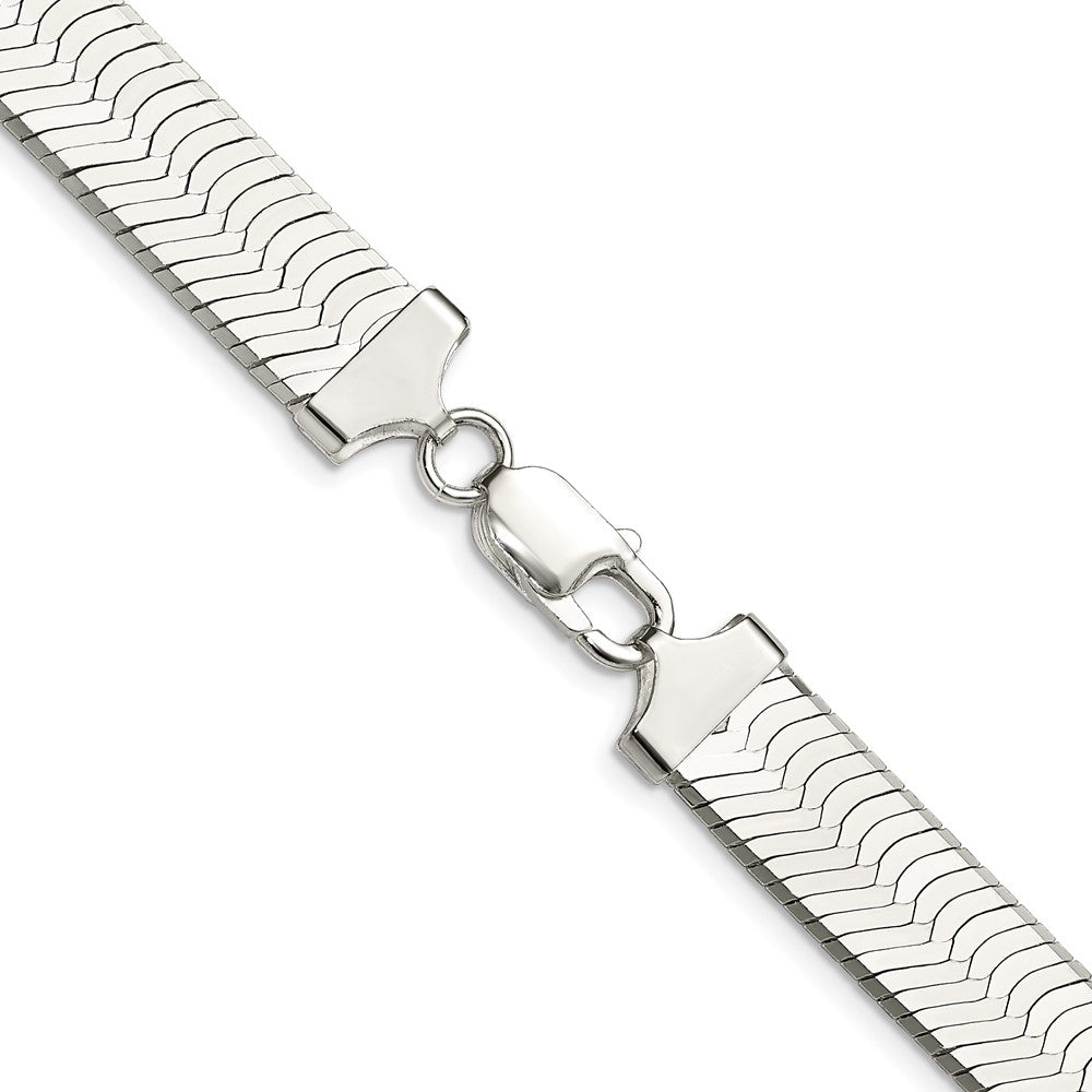 FJC Finejewelers 925 Sterling Silver Magic Herringbone Chain 24 Inches x 10.5 mm