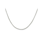 FJC Finejewelers 925 Sterling Silver Round Box Chain 18 Inches x 1 mm