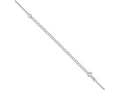FJC Finejewelers 925 Sterling Silver Round Box Chain with 4in ext. 22 Inches x 1 mm