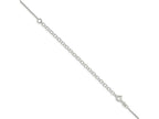 FJC Finejewelers 925 Sterling Silver Round Box Chain with 4in ext. 22 Inches x 1 mm