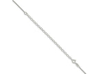 FJC Finejewelers 925 Sterling Silver Round Box Chain with 4in ext. 22 Inches x 1.25 mm