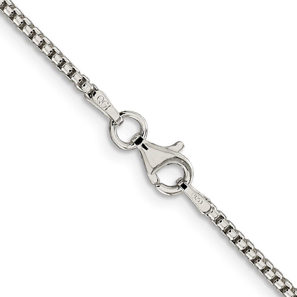 FJC Finejewelers 925 Sterling Silver Round Box Chain 36 Inches x 1.75 mm