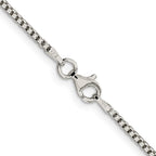FJC Finejewelers 925 Sterling Silver Round Box Chain 36 Inches x 1.75 mm