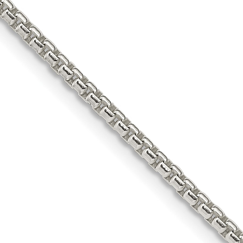 FJC Finejewelers 925 Sterling Silver Round Box Chain 20 Inches x 2 mm