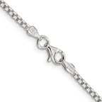 FJC Finejewelers 925 Sterling Silver Round Box Chain 20 Inches x 2 mm