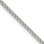 FJC Finejewelers 925 Sterling Silver Round Box Chain 30 Inches x 2 mm