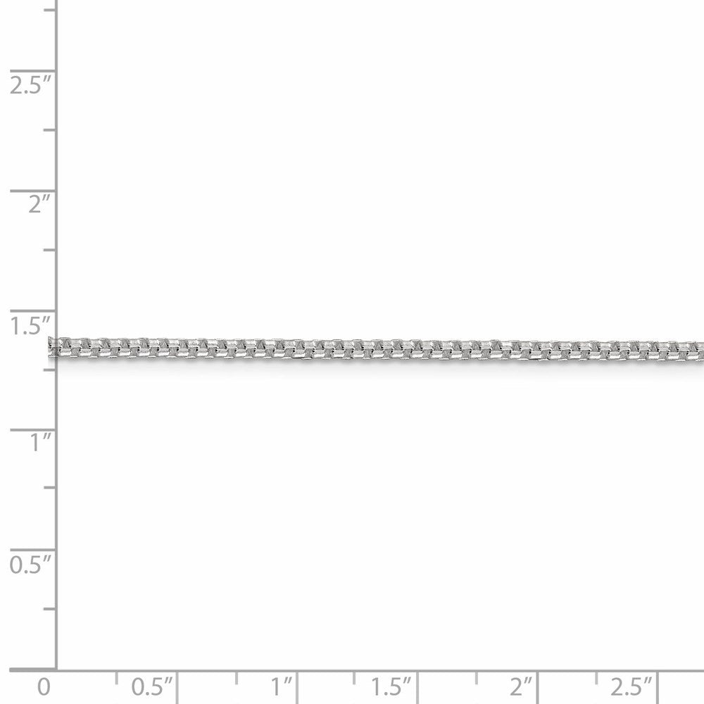 FJC Finejewelers 925 Sterling Silver Round Box Chain 36 Inches x 2 mm