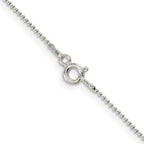 FJC Finejewelers 925 Sterling Silver Ball Beaded Chain 20 Inches x 1 mm