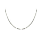 FJC Finejewelers 925 Sterling Silver Ball Beaded Chain 22 Inches x 4 mm