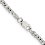 FJC Finejewelers 925 Sterling Silver Ball Beads on Box Chain 18 Inches x 3 mm