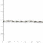 FJC Finejewelers 925 Sterling Silver Ball Beads on Box Chain 20 Inches x 3 mm
